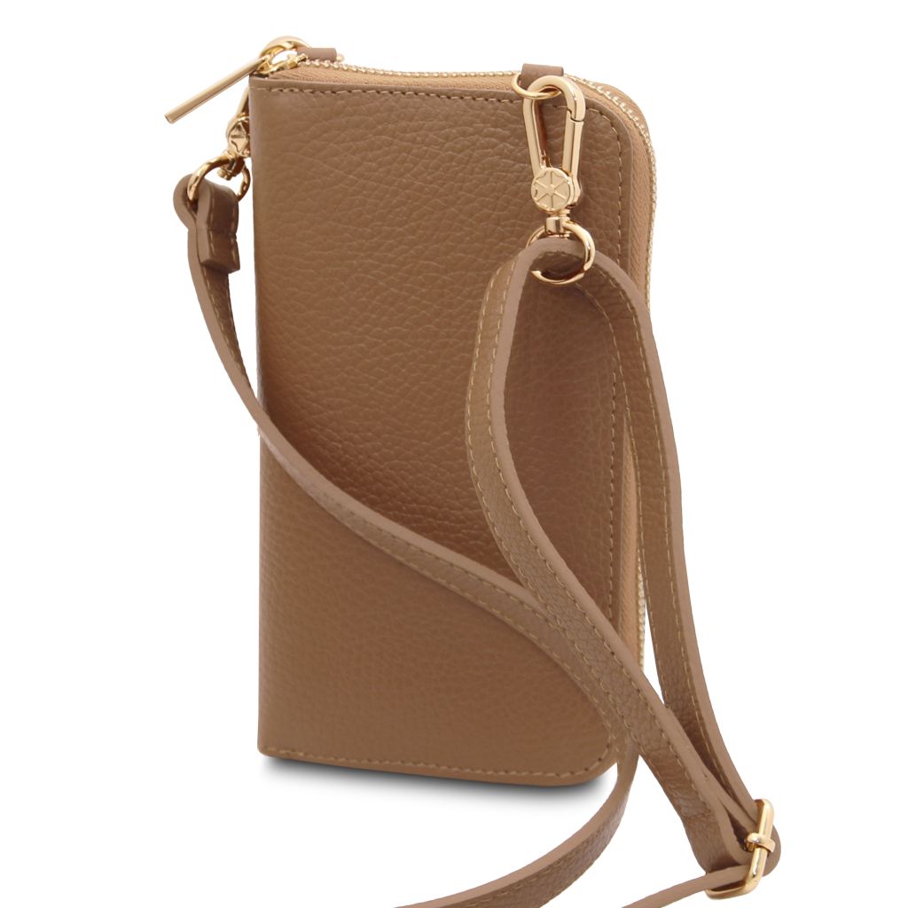 Tuscany Leather TL Bag Axelremsväska #Färg_Taupe