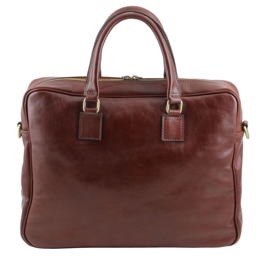 Tuscany Leather Urbino Datorportfölj #Färg_Röd