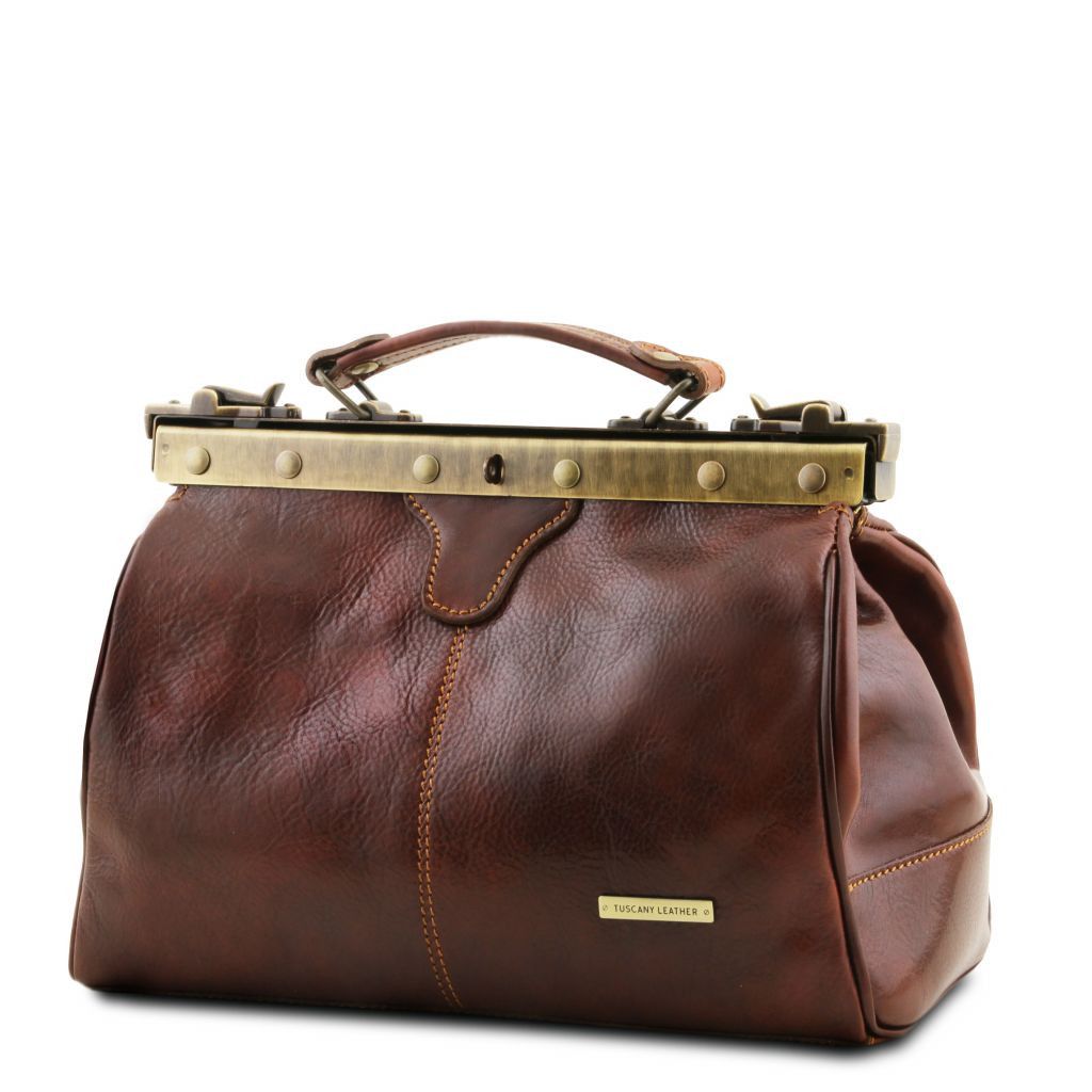Tuscany Leather Michelangelo Doktorsväska #Färg_Röd