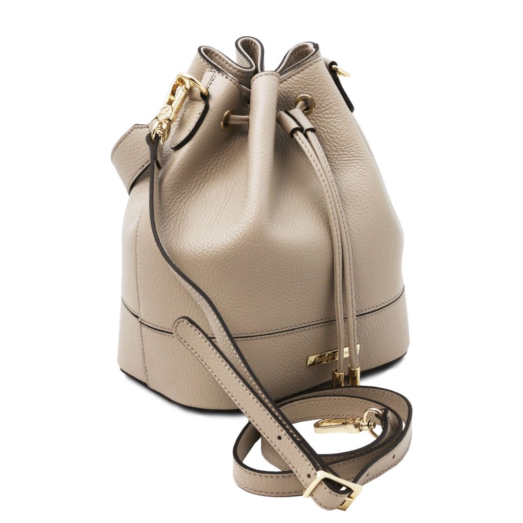 Tuscany Leather TL Bag Handväska #Färg_Ljus Taupe