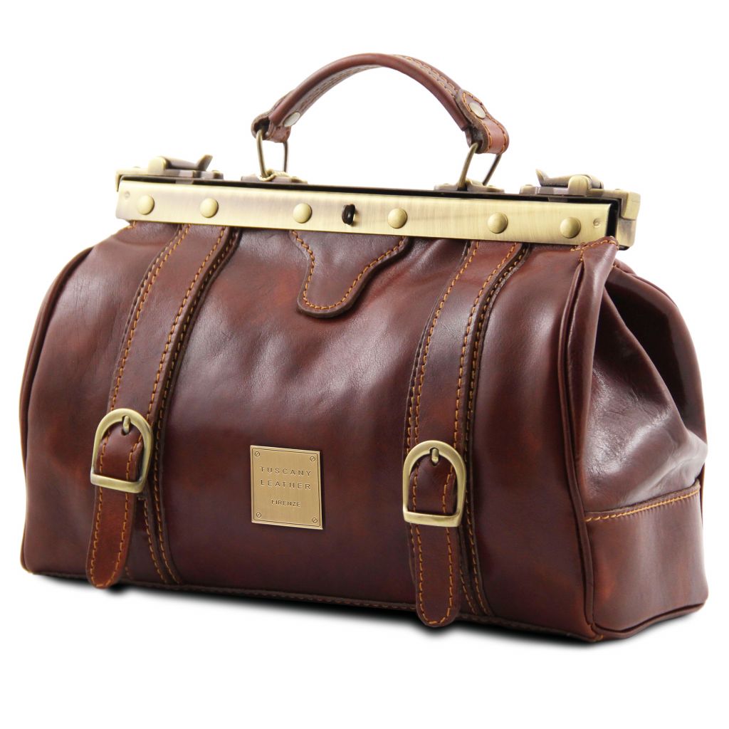 Tuscany Leather Monalisa Doktorsväska #Färg_Brun