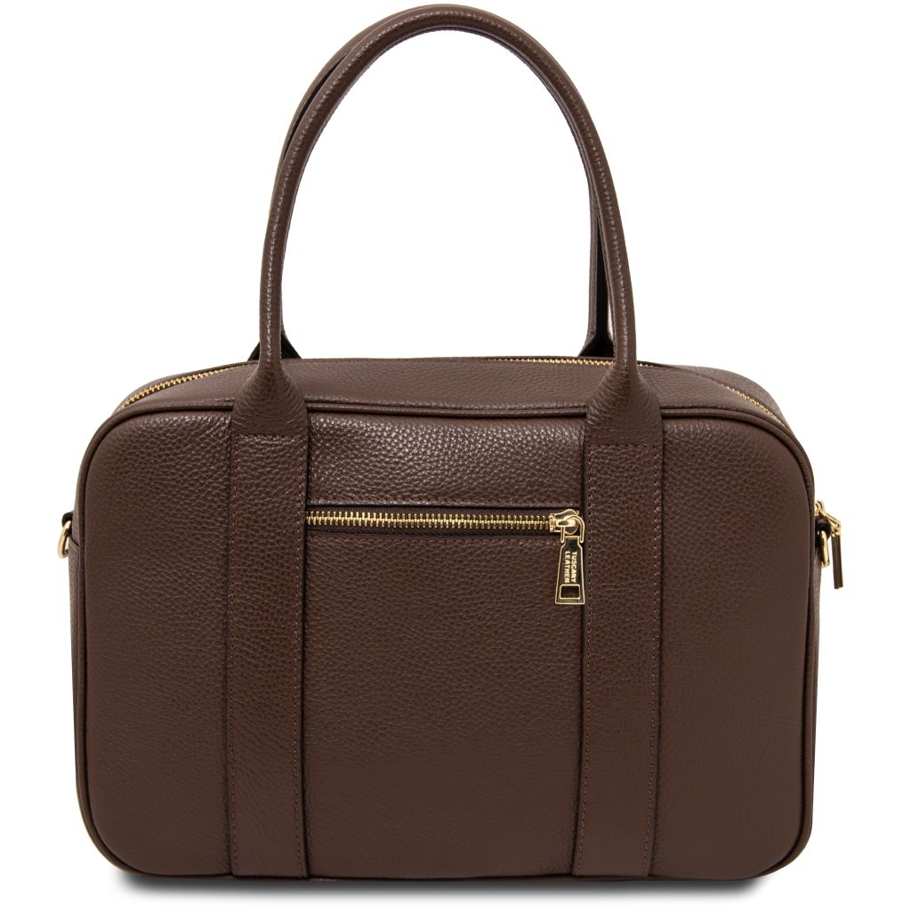 Tuscany Leather Stephany Handväska #Färg_Kaffe
