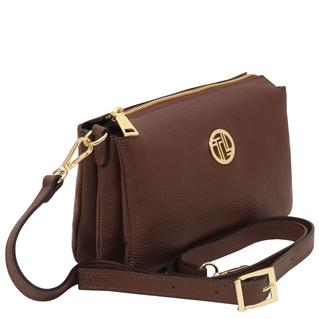 Tuscany Leather Sia Handväska #Färg_Kaffe