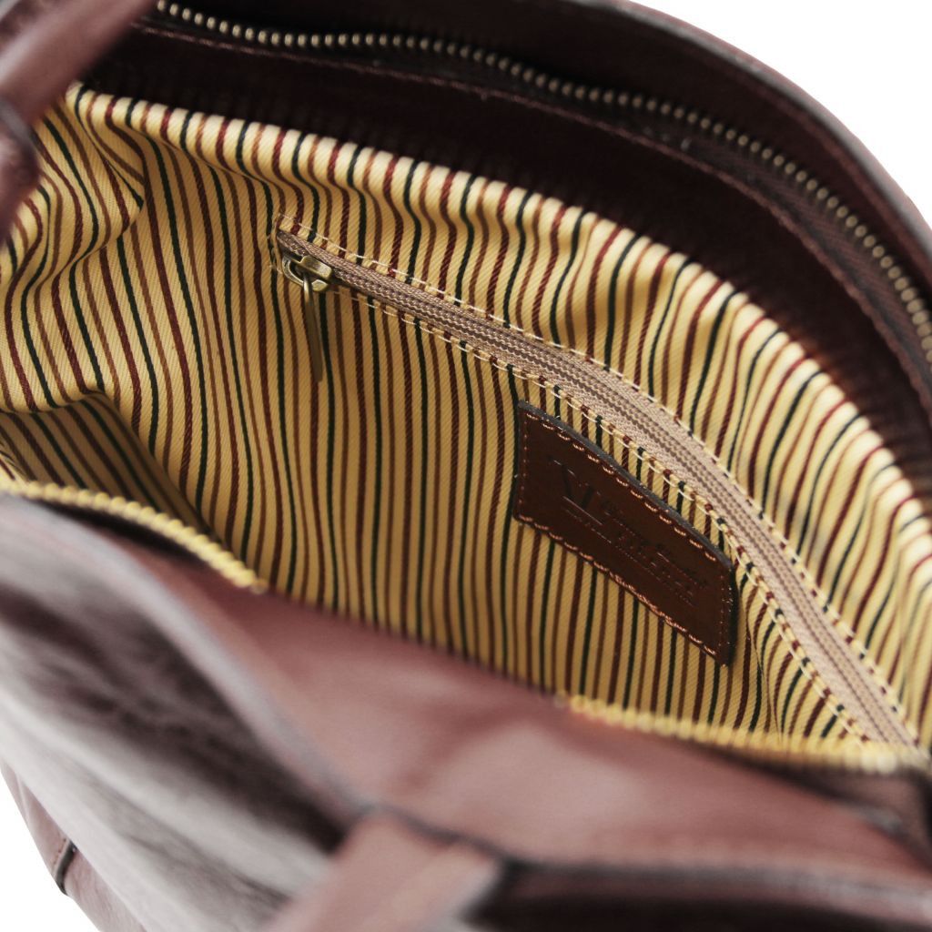 Tuscany Leather Patty Handväska #Färg_Mörkbrun