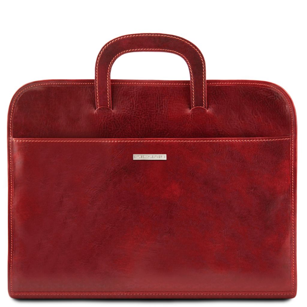 Tuscany Leather Sorrento Datorväska #Färg_Röd