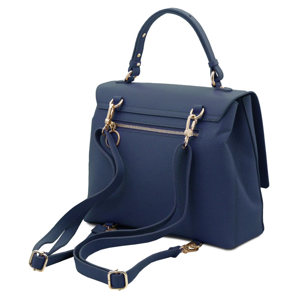 Tuscany Leather Silene Handväska #Färg_Mörkblå