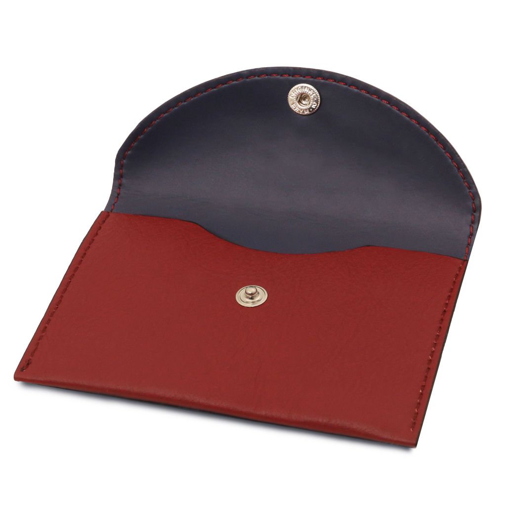 Tuscany Leather Leather Business Card Korthållare #Färg_Röd