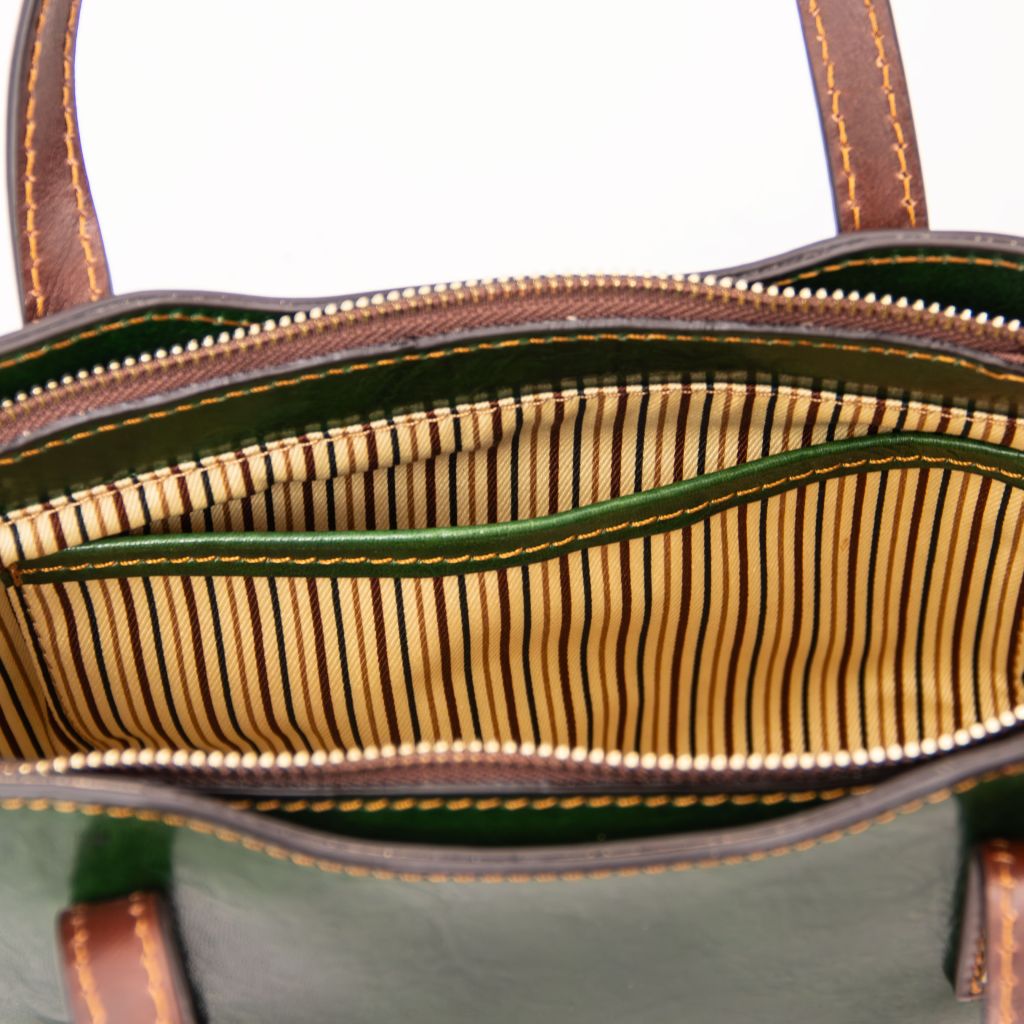 Tuscany Leather Amelia Handväska #Färg_Grön