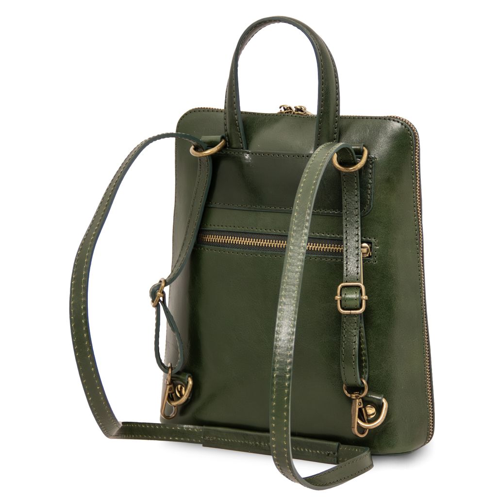 Tuscany Leather Paris Ryggsäck #Färg_Grön
