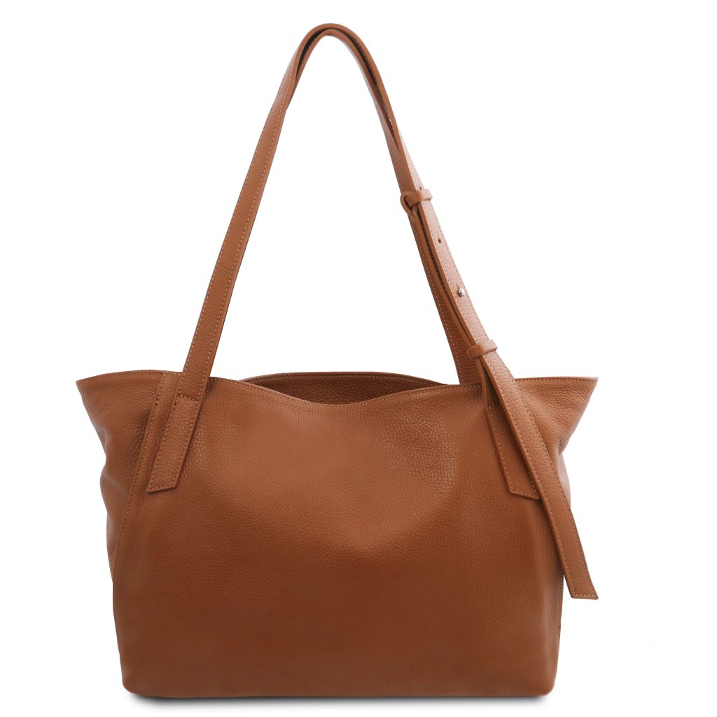 Tuscany Leather TL Bag Handväska #Färg_Cognac