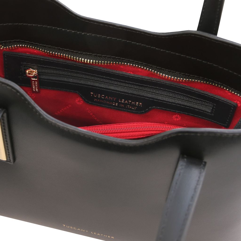 Tuscany Leather Olimpia Handväska #Färg_Svart