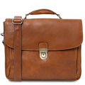 Tuscany Leather Alessandria Datorväska #Färg_Cognac
