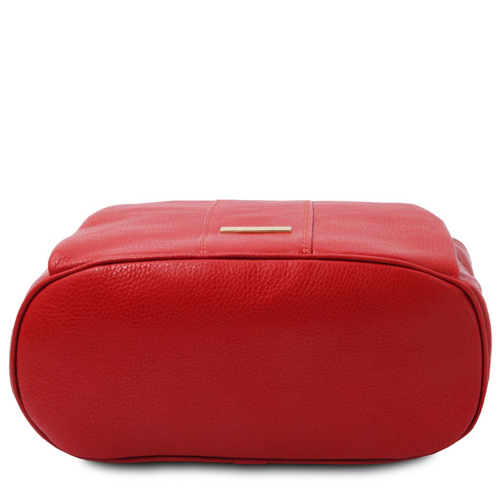 Tuscany Leather TL Bag Ryggsäck #Färg_Läppstift Rött