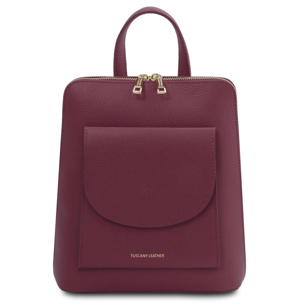 Tuscany Leather TL Bag Ryggsäck #Färg_Bordeaux