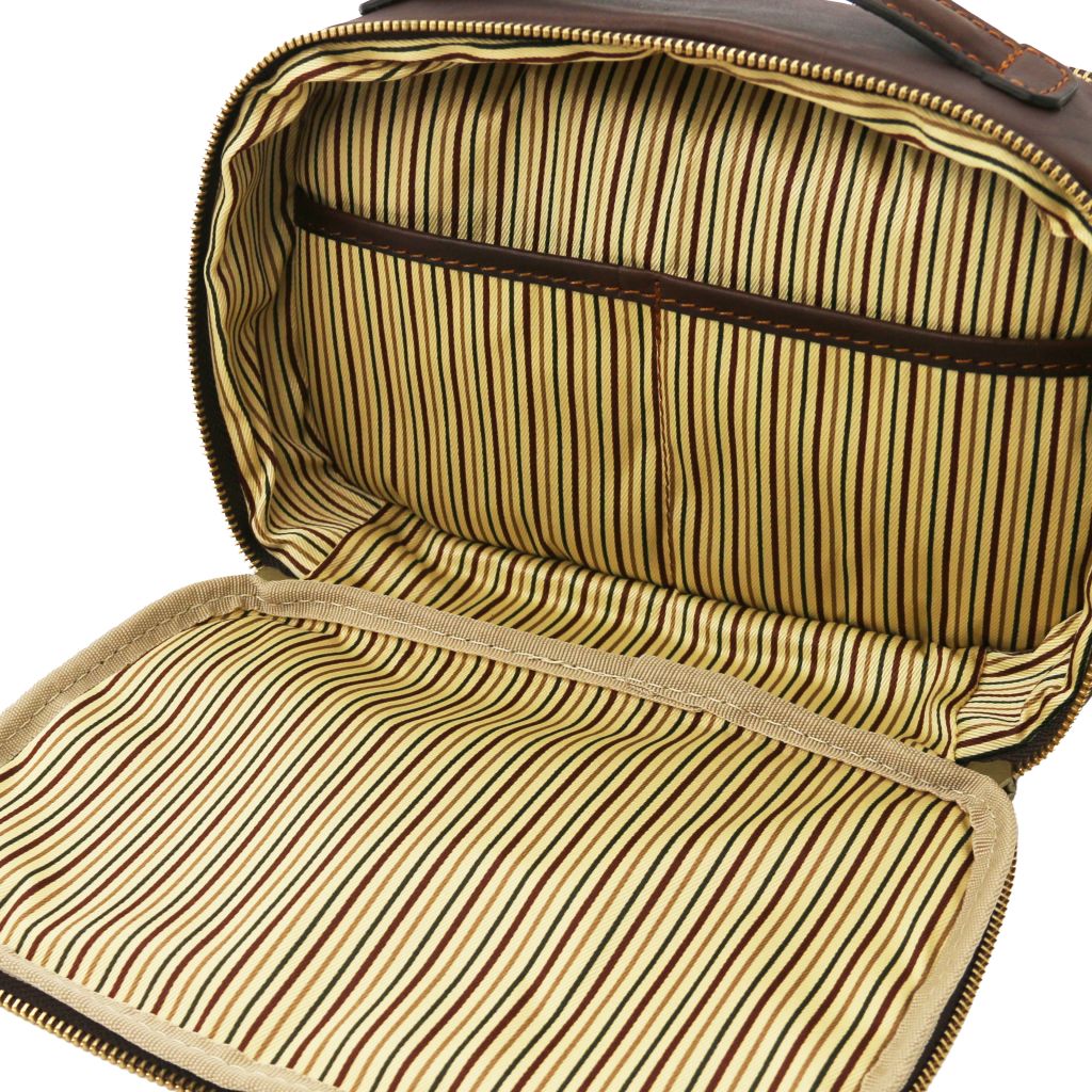 Tuscany Leather Marvin Necessär #Färg_Mörkbrun