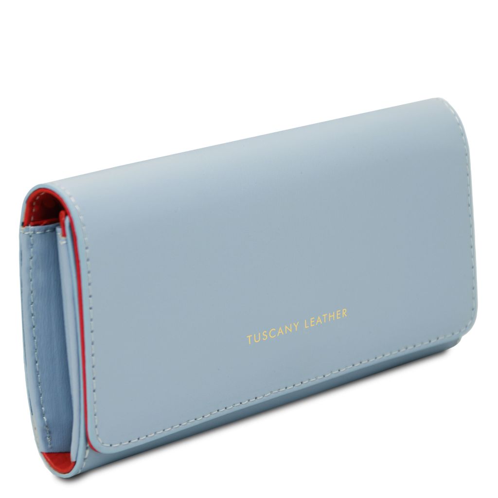 Tuscany Leather Diana Plånbok #Färg_Ljusblå