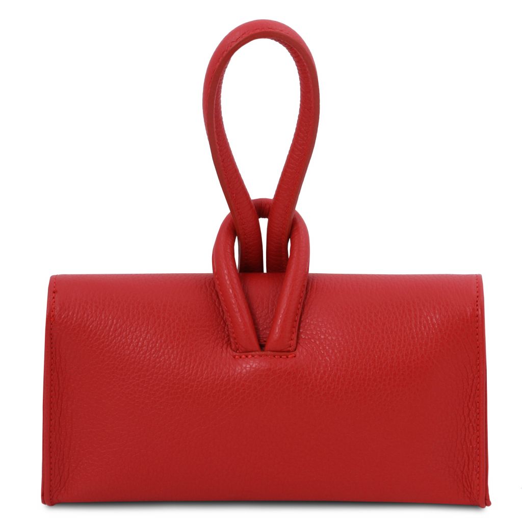 Tuscany Leather TL Bag Handväska #Färg_Läppstift Rött