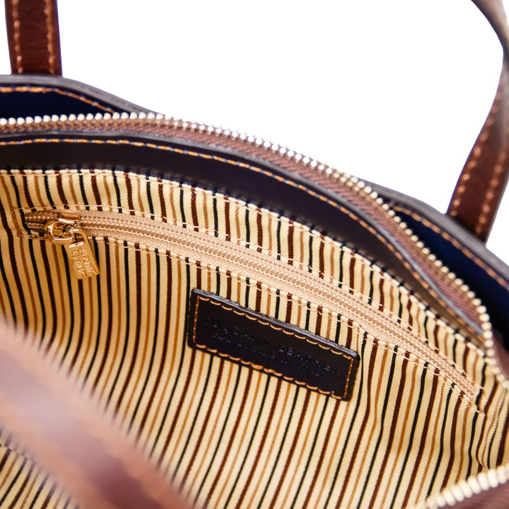 Tuscany Leather Amelia Handväska #Färg_Mörkblå