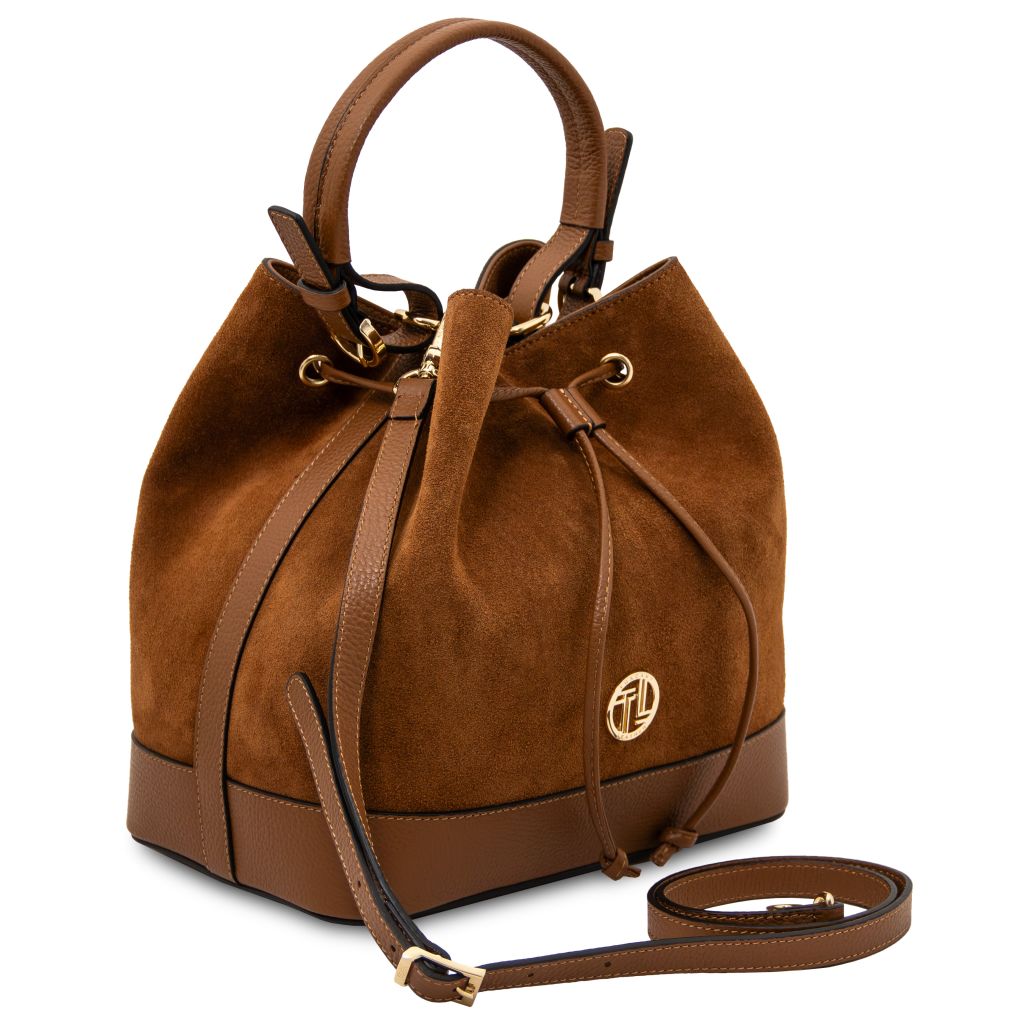 Tuscany Leather Minerva Handväska #Färg_Bordeaux