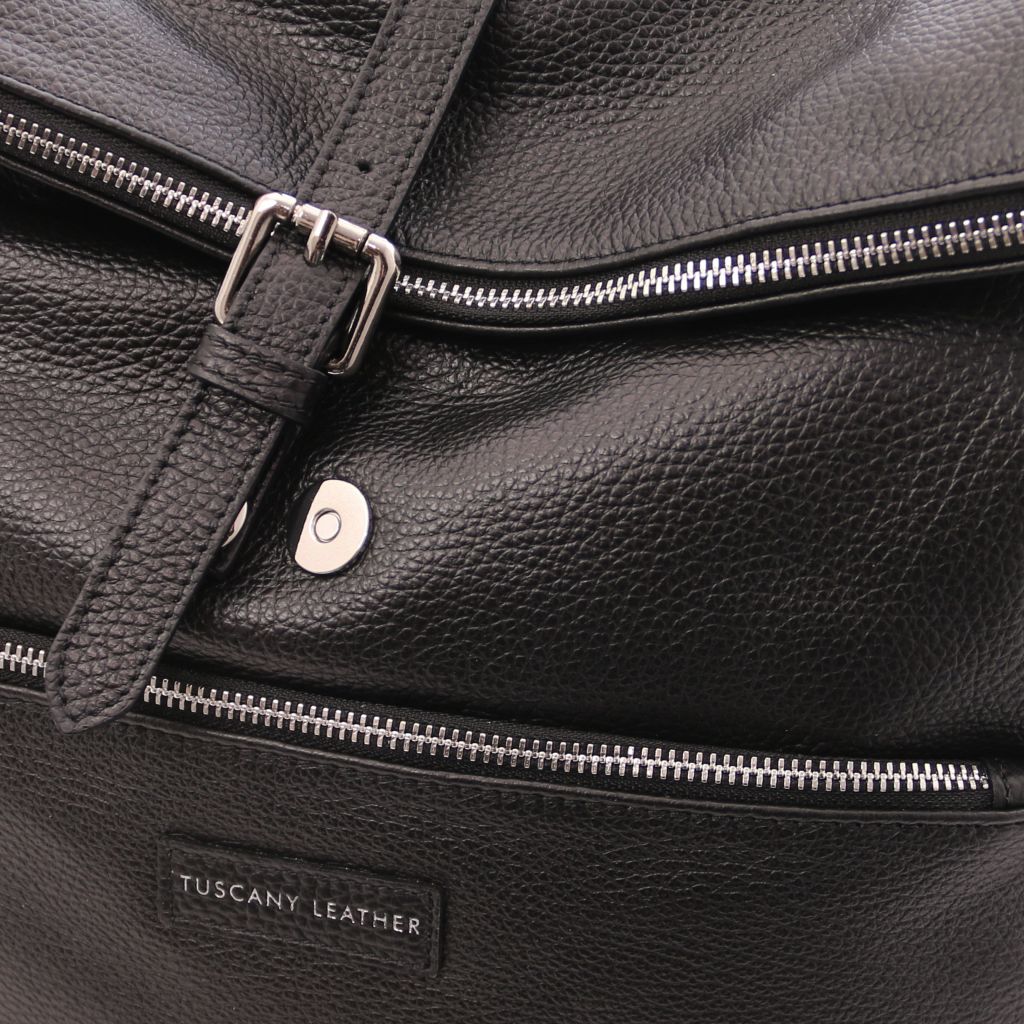 Tuscany Leather Denver Ryggsäck #Färg_Svart