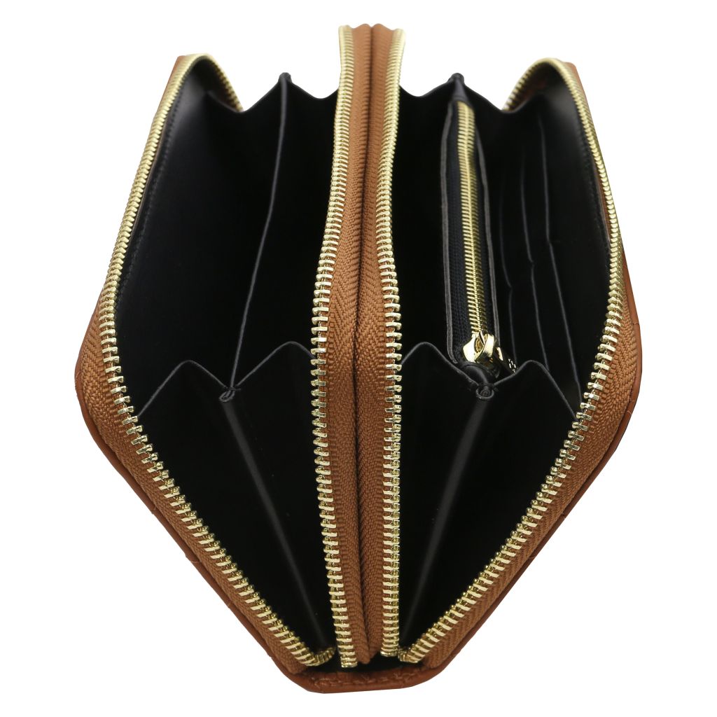 Tuscany Leather Ada Plånbok #Färg_Cognac