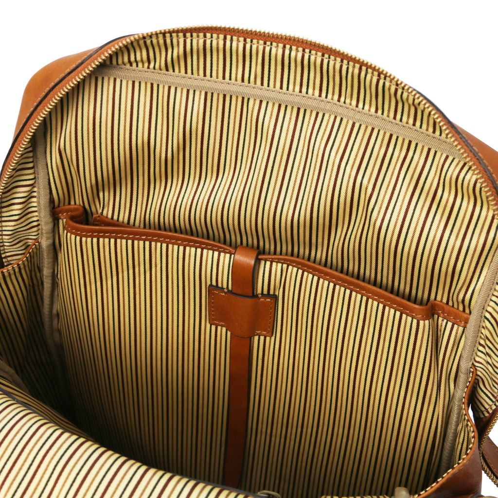 Tuscany Leather Bangkok Datorryggsäck #Färg_Cognac