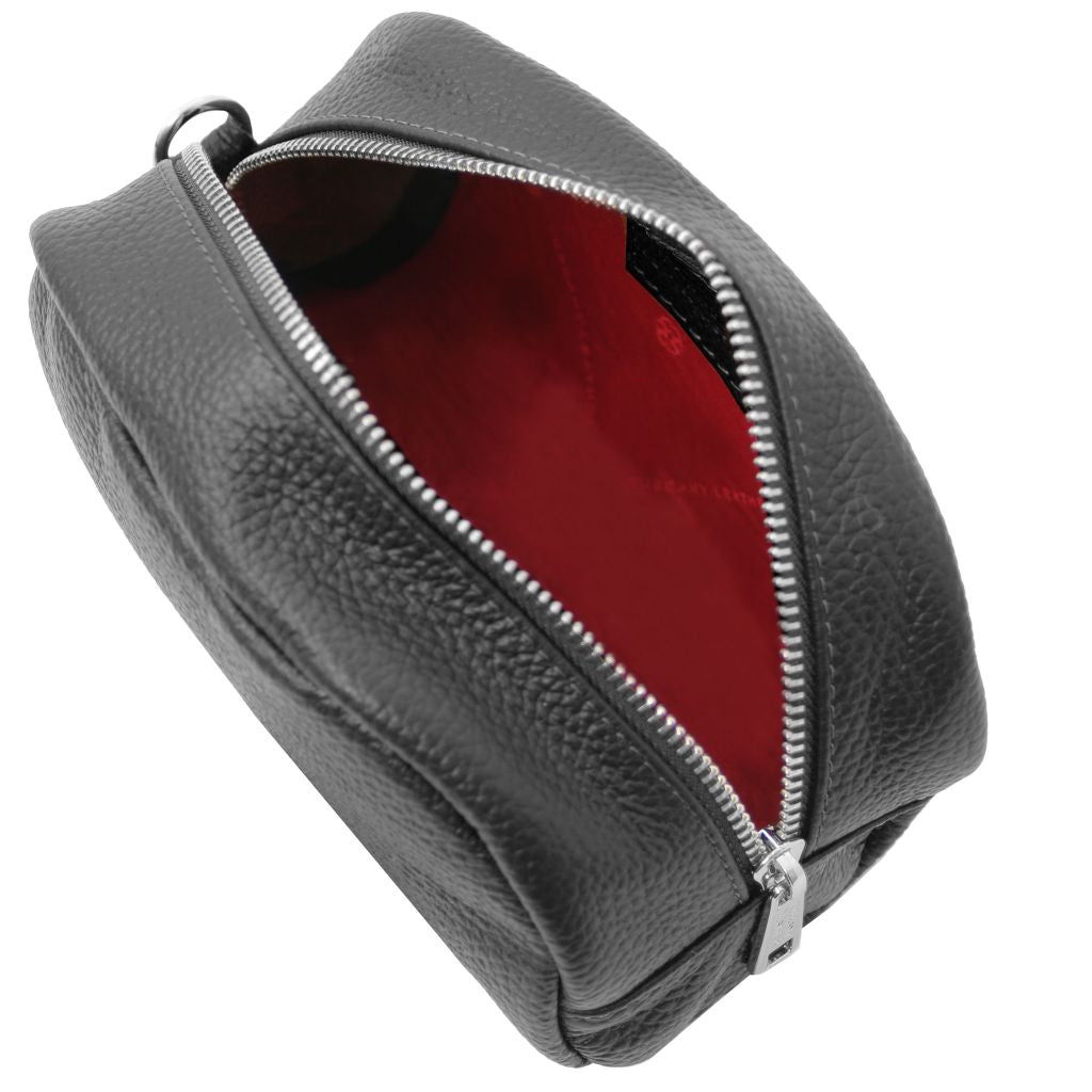 Tuscany Leather TL Bag Necessär #Färg_Svart