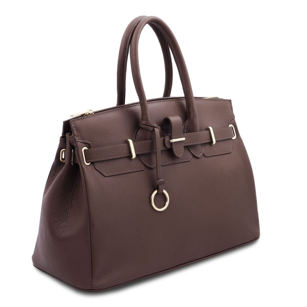 Tuscany Leather TL Bag Handväska #Färg_Kaffe