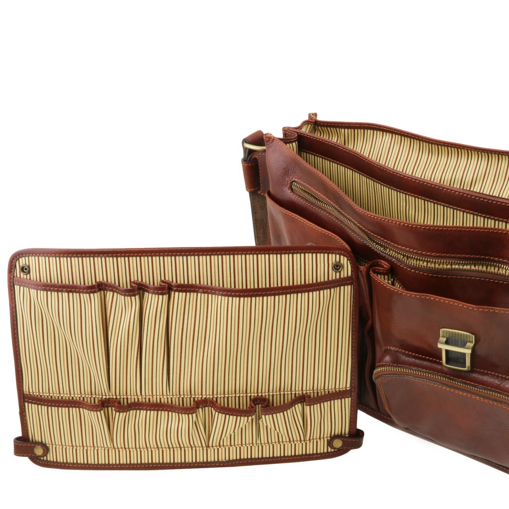 Tuscany Leather Ventimiglia Portfölj #Färg_Cognac