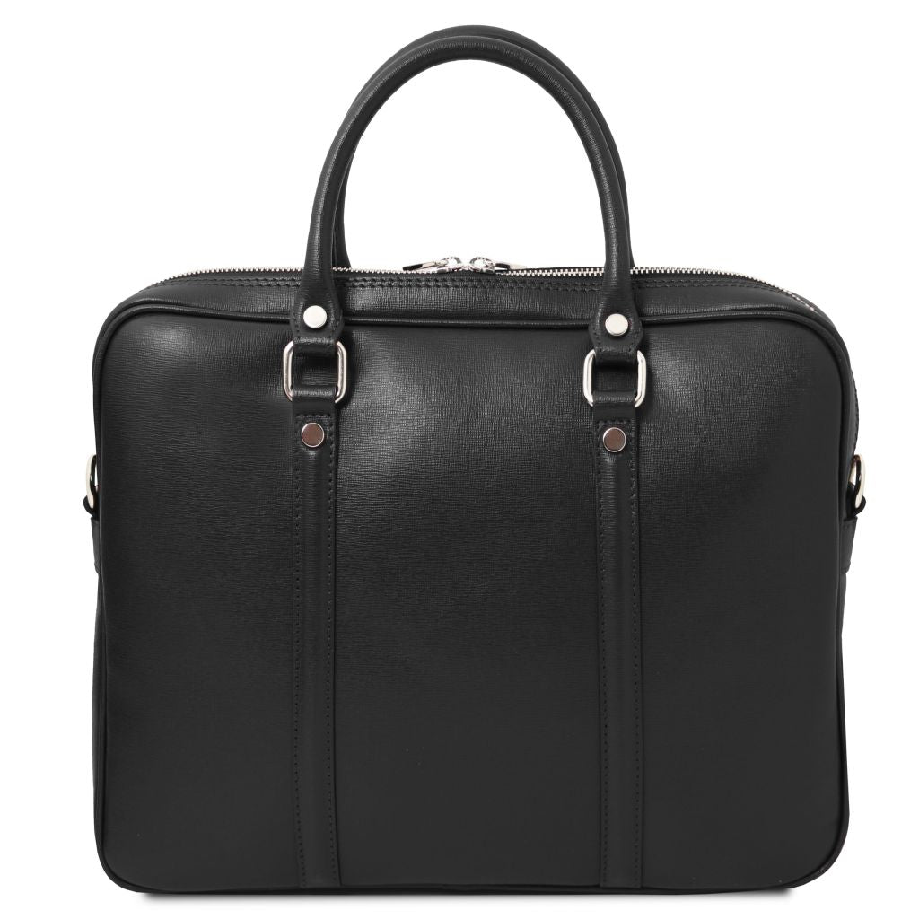 Tuscany Leather Prato Datorväska #Färg_Svart