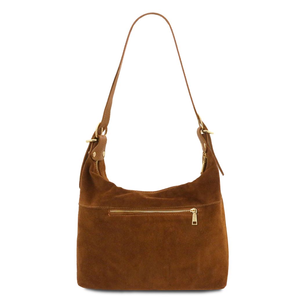Tuscany Leather Sierra Axelväska #Färg_Cognac