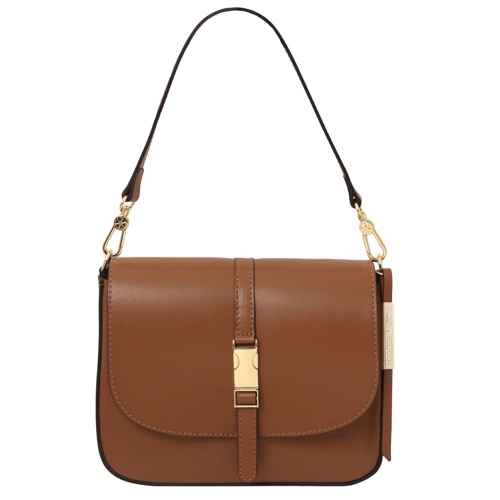 Tuscany Leather Nausica Handväska #Färg_Cognac