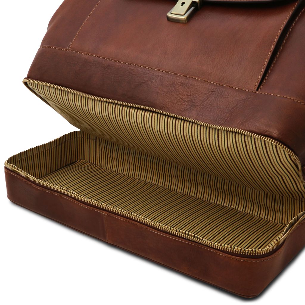 Tuscany Leather Giotto Doktorsväska #Färg_Brun