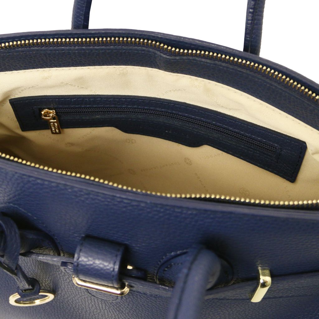 Tuscany Leather TL Bag Handväska #Färg_Mörkblå