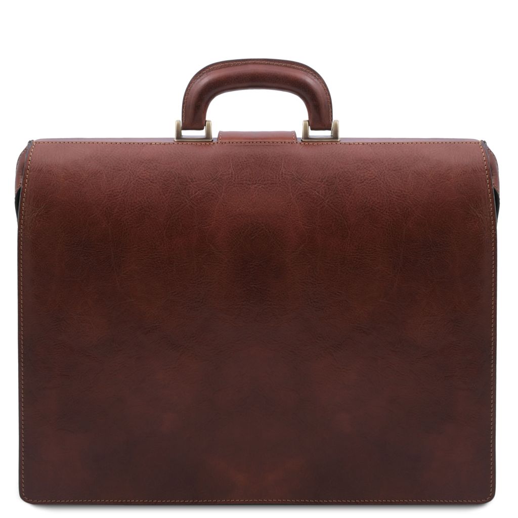 Tuscany Leather Canova Datorväska #Färg_Mörkbrun