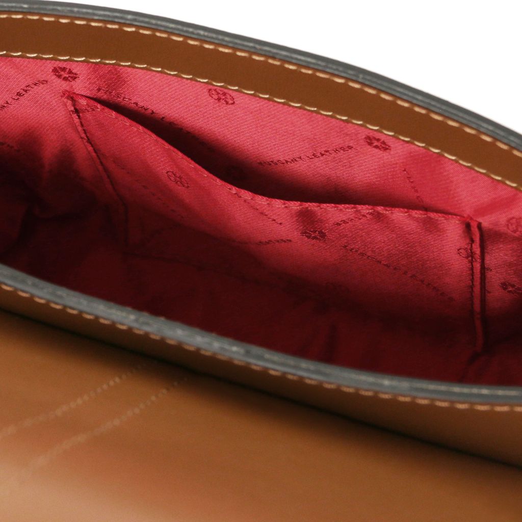 Tuscany Leather Nausica Handväska #Färg_Cognac