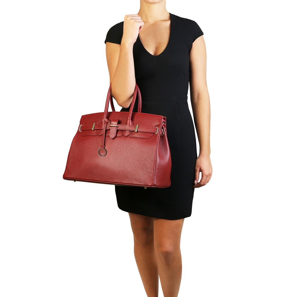 Tuscany Leather TL Bag Handväska #Färg_Mörkblå