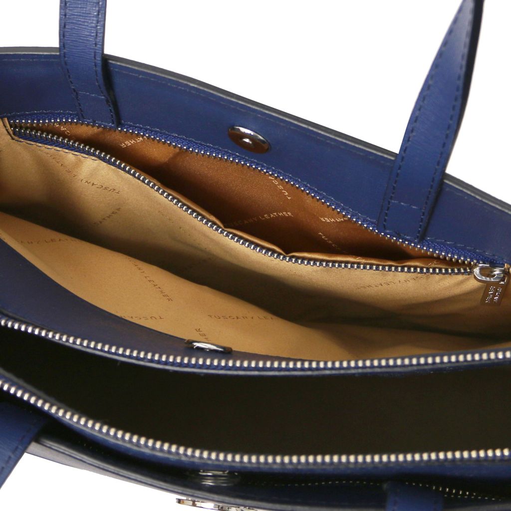 Tuscany Leather Palermo Datorväska #Färg_Mörkblå