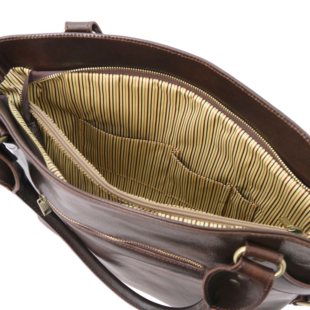 Tuscany Leather Ilenia Handväska #Färg_Röd