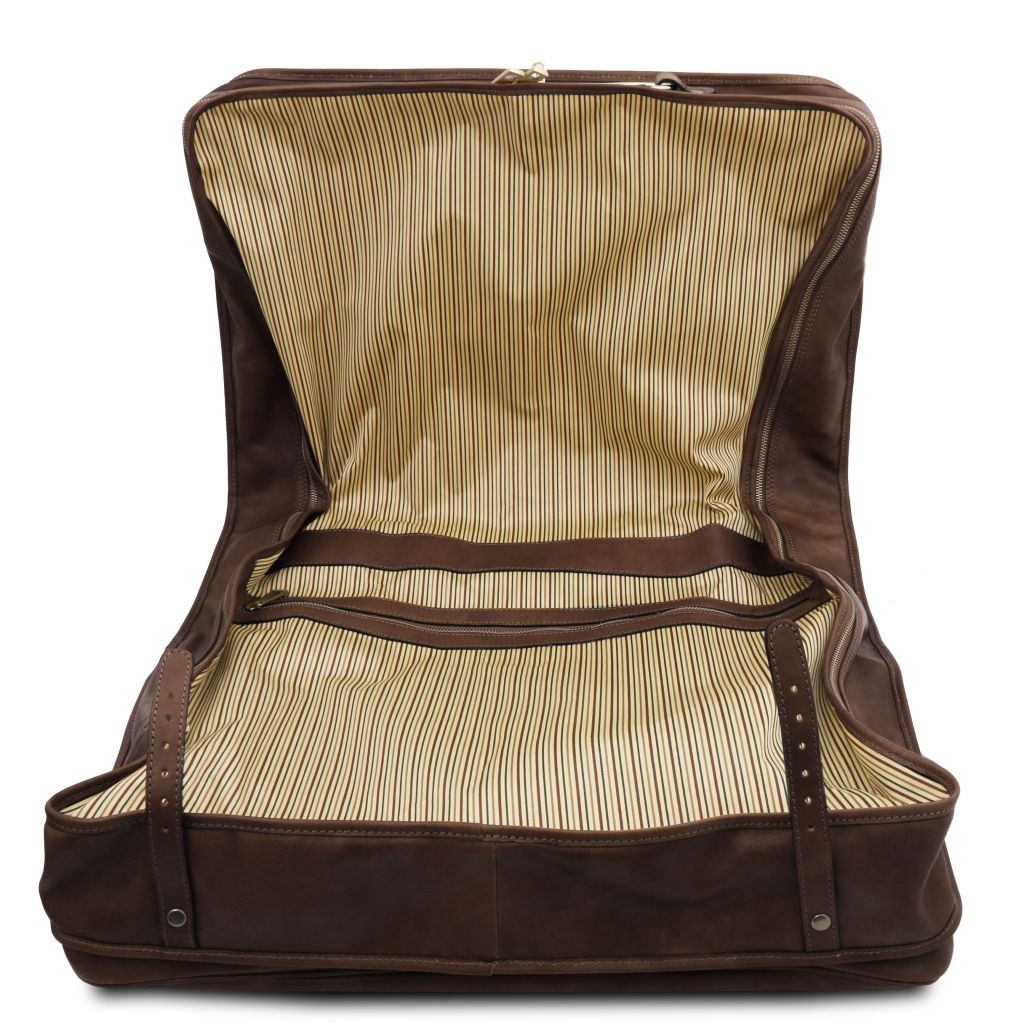 Tuscany Leather Papeete Kostymväska #Färg_Mörkbrun