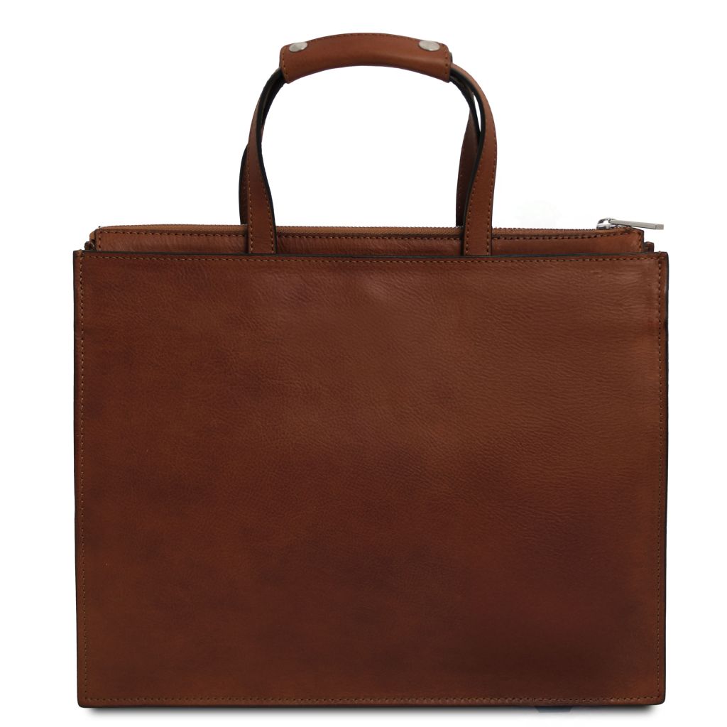 Tuscany Leather Palermo Datorväska #Färg_Brun