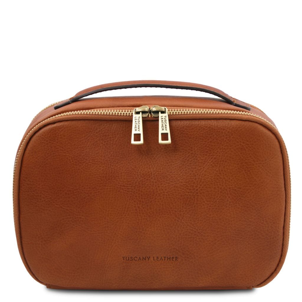 Tuscany Leather Marvin Necessär #Färg_Cognac