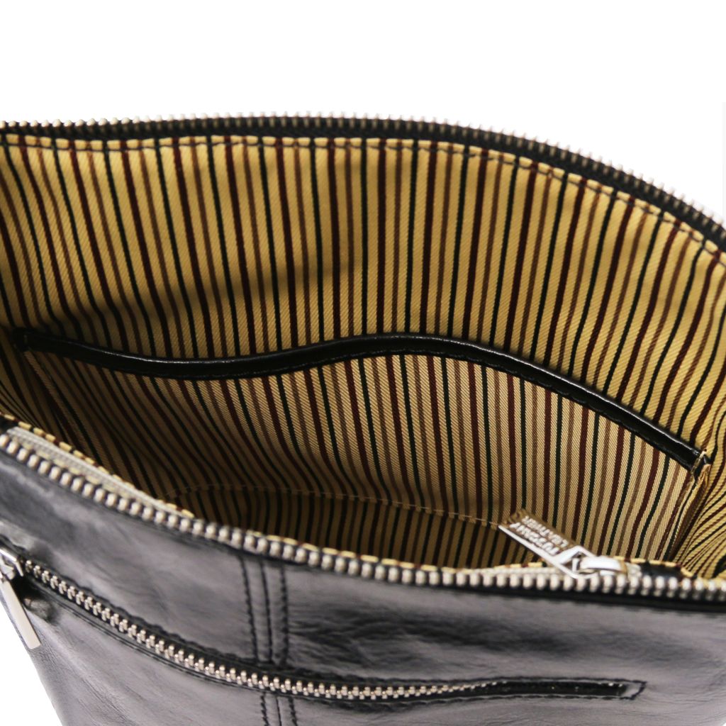 Tuscany Leather Giusi Axelremsväska #Färg_Svart