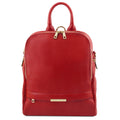 Tuscany Leather TL Bag Ryggsäck #Färg_Läppstift Rött