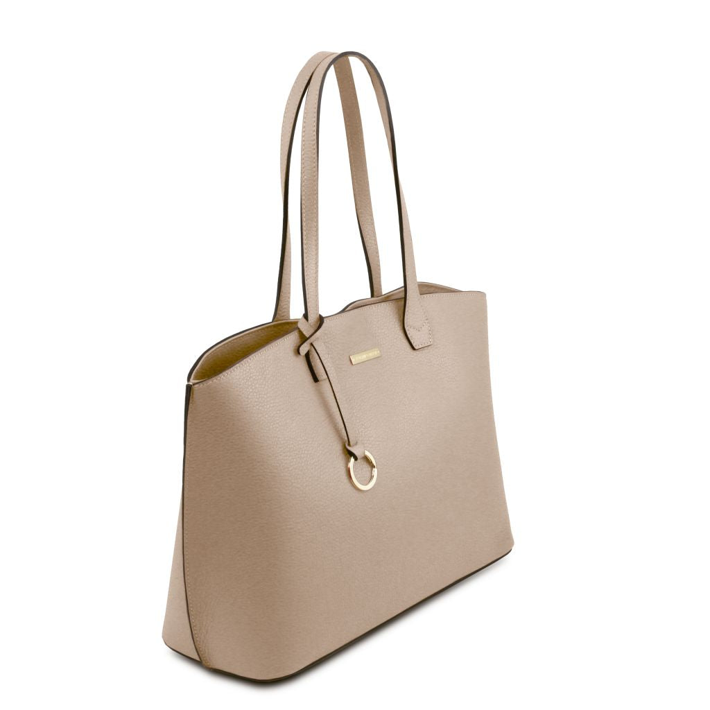 Tuscany Leather TL Bag Handväska #Färg_Ljus Taupe
