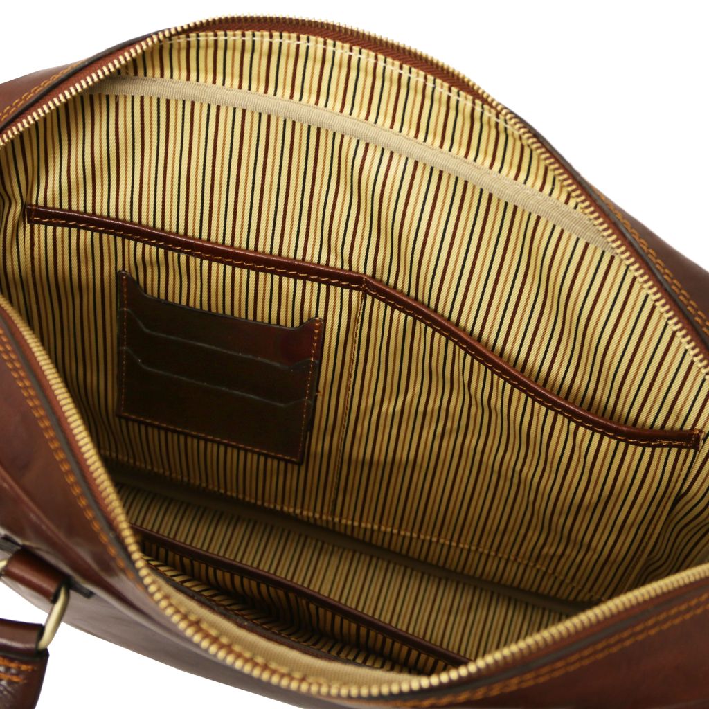 Tuscany Leather Urbino Datorportfölj #Färg_Mörkblå