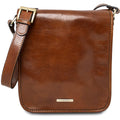 Tuscany Leather TL Messenger Axelremsväska #Färg_Honung