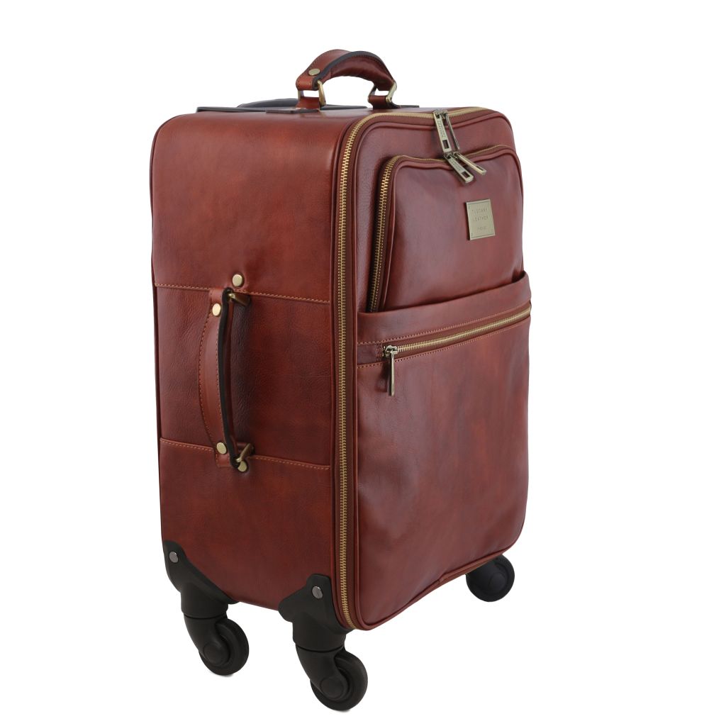Tuscany Leather TL Voyager Kabinväska #Färg_Mörkbrun