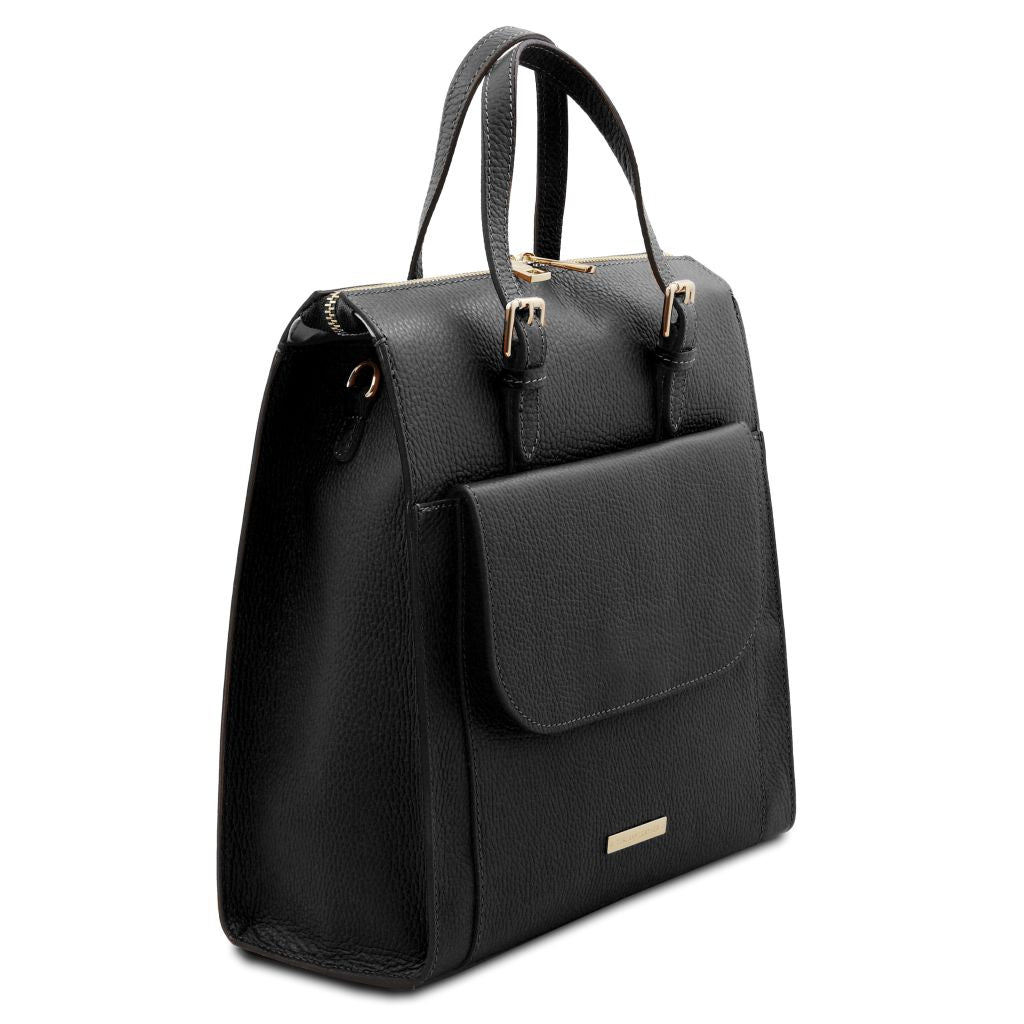 Tuscany Leather TL Bag Ryggsäck #Färg_Svart