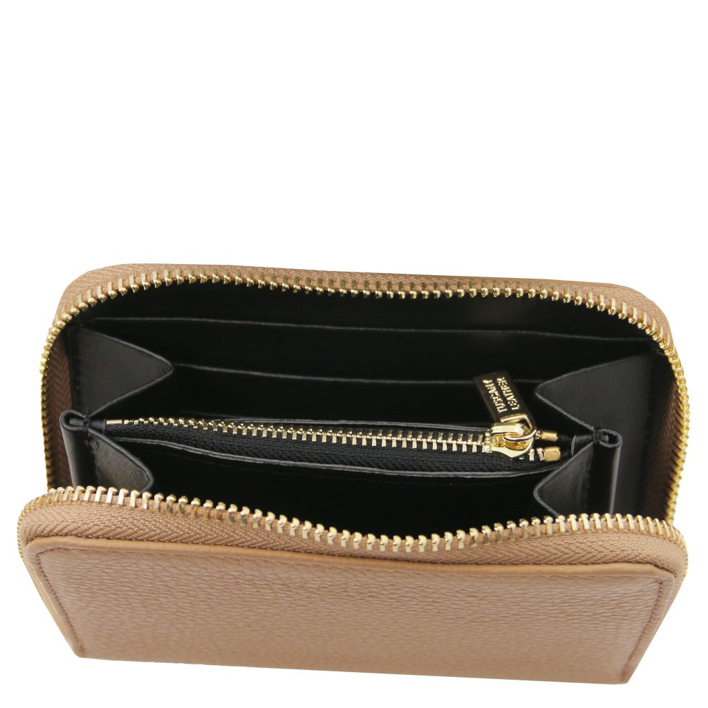 Tuscany Leather Kore Plånbok #Färg_Taupe
